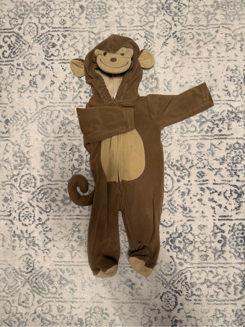 Carter’s 6M Baby Monkey Hooded One-Piece Costume